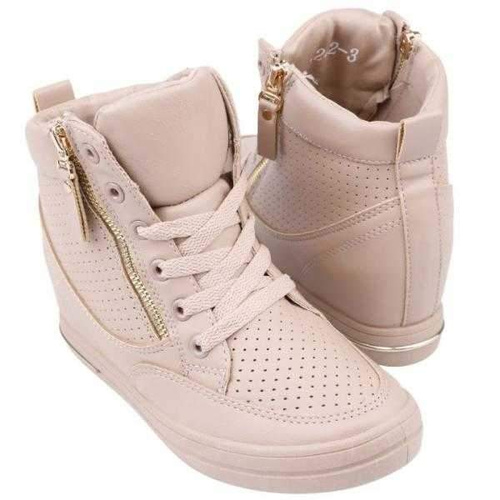 Botki damskie R242-3.BEIGE (36/41,12par)