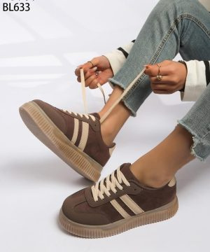 Buty sportowe damskie  7ABL633.BROWN (36/41,12par)