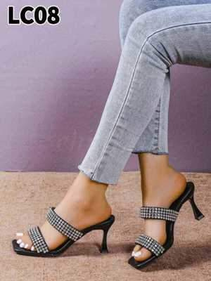 Klapki damskie 7ALC08.BLACK (36/41,12par)