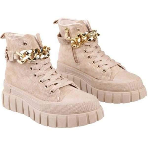 Botki damskie RM103-3.CAMEL (36/40,8par)