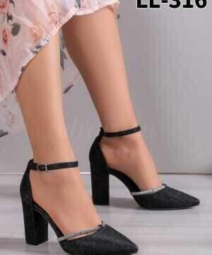 Sandały damskie 7ALL316.BLACK (36/41,12par)