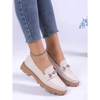 Półbuty damskie JH323.BEIGE (36/41,12par)