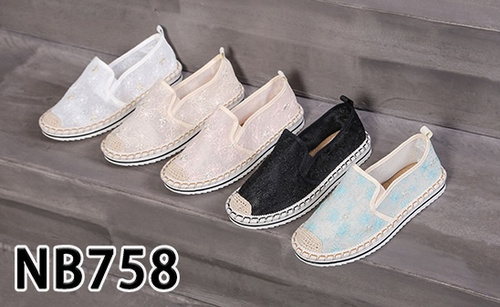 Balerinki damskie NB758.BLACK (36/41,12par)