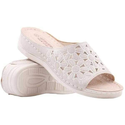 Klapki damskie DE985-8.BEIGE (36/41,12par)