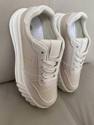 Buty sportowe damskie 7AVL166.BEIGE (36/41,12par)