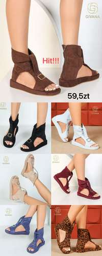 Sandały damskie 7ANN624.BLUE (36/41,12par)