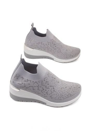 Buty sportowe damskie F90-1.GREY (36/41,12par)