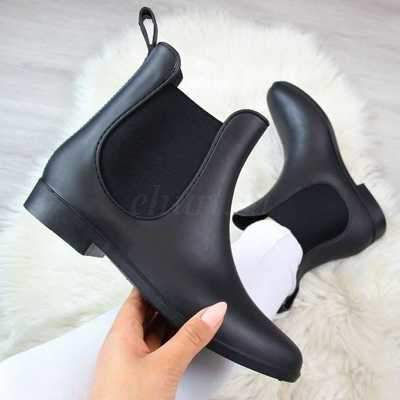 Kalosze damskie 7AK01.BLACKMATOWY (36/41,12par)