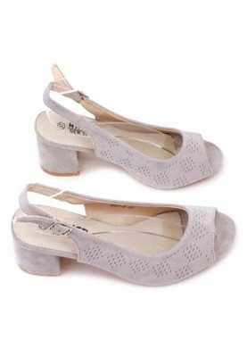 Sandały damskie 7ASY21-5.GREY (36/41,12par)