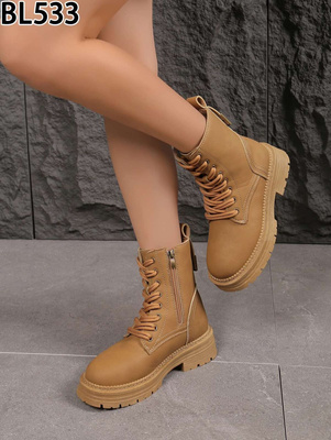 Trzewiki damskie BL533.CAMEL (36/41,12par)
