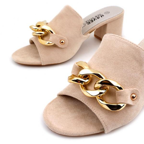 Klapki damskie SY36A-9.BEIGE (36/41,12par)