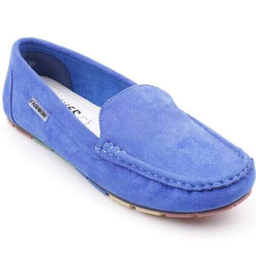 Balerinki damskie MH13-13.BLUE (36/41,12par)