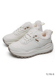 Buty sportowe damskie TL296-9.WHITE (36/41,12par)