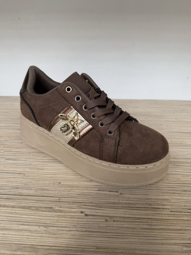 Buty sportowe damskie  7C3913.BROWN (36/41,12par)