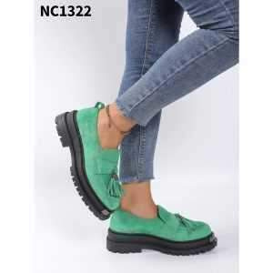 Półbuty damskie 7ANC1322.GREEN  (36/41,12par)