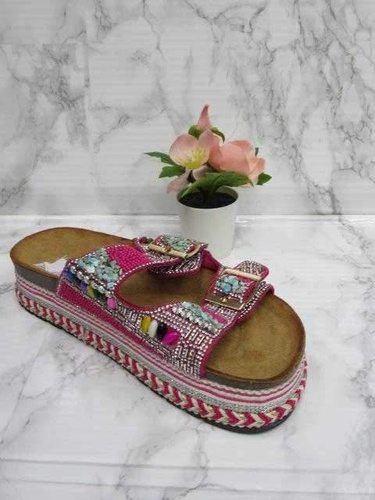 Klapki damskie 7ATHS-91.FUSHIA (36/41,12par)