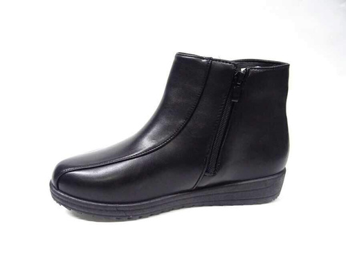 Botki damskie 7AKAN20.BLACK Ocieplane (37/42,12par)