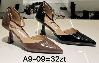 Czółenka damskie A9-09.KOLORDOWYBORU (36/41 12par)