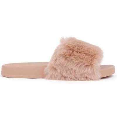 Klapki damskie HN52-14.CAMEL (36/41,12par)