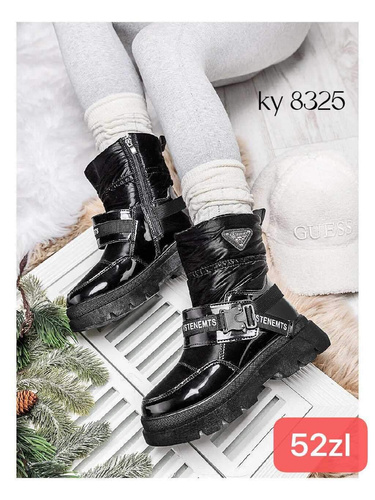 Botki damskie 7AKY8325.BLACK (36/41,12par)