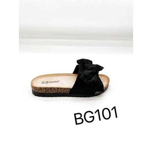 Klapki damskie 7ABG101.BLACK (36/41,12par)