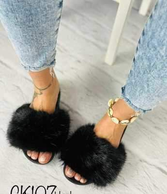 Klapki damskie CK107.BLACK (36/41,12par)