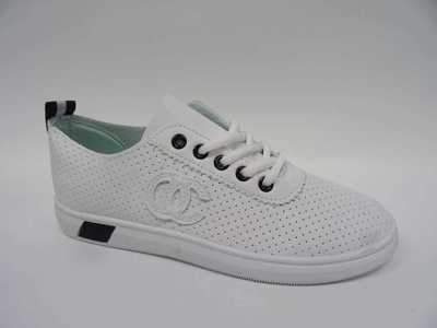 Buty sportowe damskie 7ASJ2301-2.WHITE/BLACK (36/41,12par)