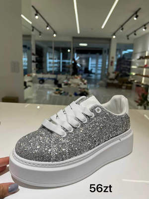 Buty sportowe damskie 7A9290.SILVER  (36/41,12par)