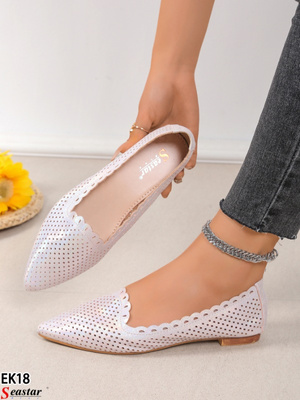 Balerinki damskie EK18.PINK (36/41,12par)