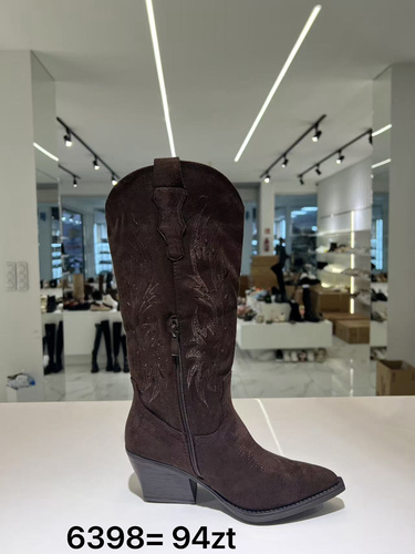 Kozaki damskie 7A6398.BROWN (36/41,12par)