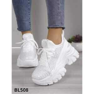 Buty sportowe damskie BL508.WHITE (36/41,12par)