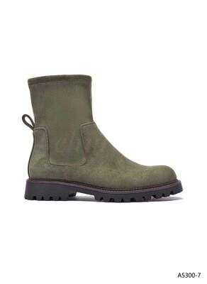 Botki damskie ocieplane A5300-7.GREEN (36/41,12par)