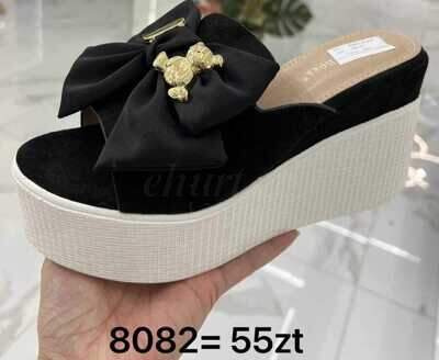 Klapki damskie 7A8082.BLACK (36/41,12par)