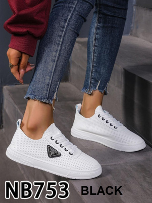 Trampki damskie 7ANB753.BLACK (36/41,12par)