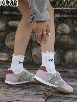 Buty sportowe damskie BL581.PINK (36/41,12par)