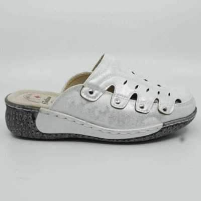 Klapki damskie 7AKS11A-7.SILVER (36/41,8par)