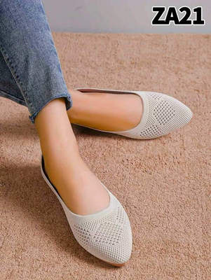 Balerinki damskie 7AZA21.BEIGE (36/41,12par)