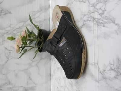 Klapki damskie 7AJ6-15.BLACK (36/41,12par)