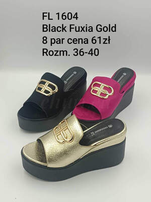 Klapki damskie 7AFL1604.KOLORDOWYBORU (36/40,8par)