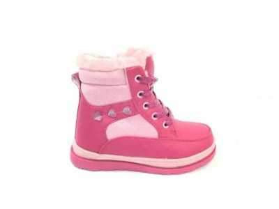 Trzewiki dziewczęce 3ABS1803D-2.PEACH (26/31,8par)