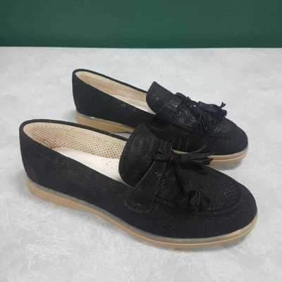 Balerinki damskie 7ADS501.BLACK (36/41,12par)