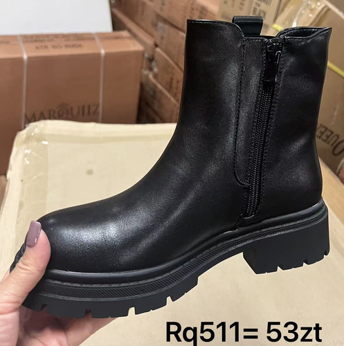 Botki damskie RQ511.BLACK (36/41,12par)