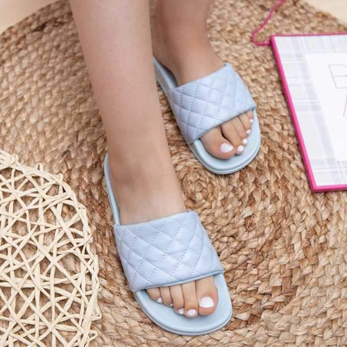 Klapki damskie 7A2068.BLUE (36/41,12par)