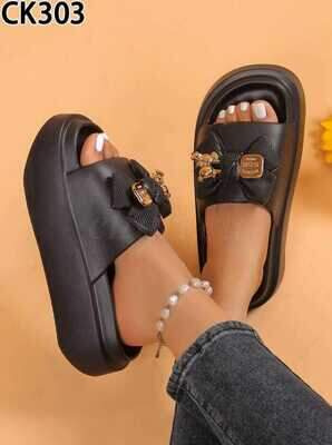 Klapki damskie 7ACK303.BLACK (36/41,12par)