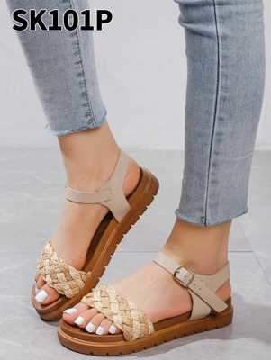 Sandały damskie 7ASK101.BEIGE (36/41,12par)