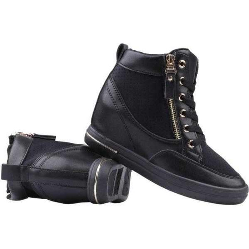 Botki damskie R242-4.BLACK/GOLD (36/41,12par)