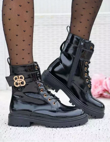 Botki damskie SU765.BLACK (36/41,12par)
