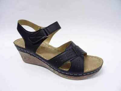 Sandały damskie 7A6109-1.BLACK (36/41,12par)