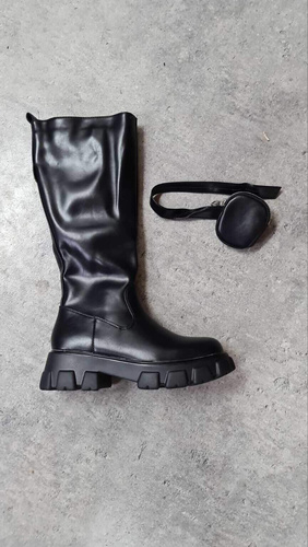 Kozaki damskie RQ2042-1.BLACK (36/41, 8par)