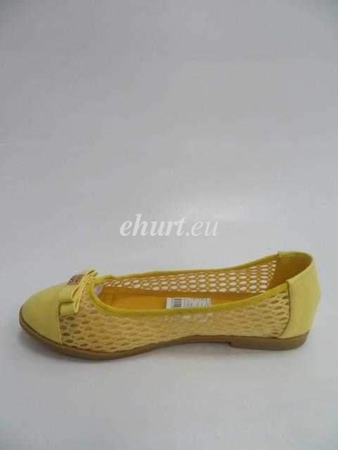 Balerinki damskie 7A1378.YELLOW (36/41,12par)